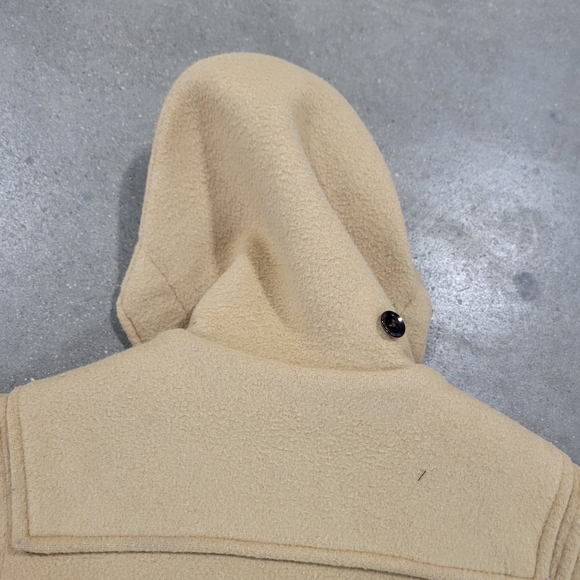 Vintage beige coat, duffle coat beige wool original Dolomite duffle coat, winter - Picture 13 of 15